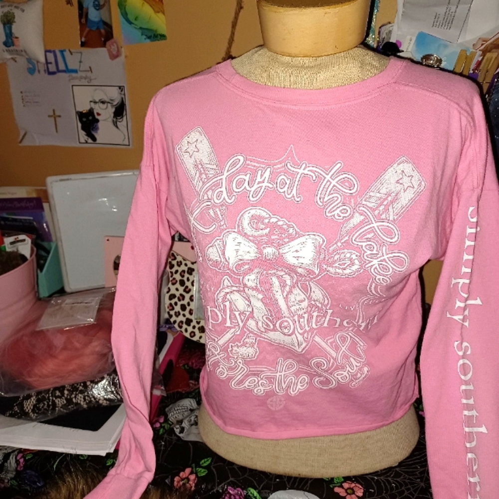Simply Southern crop long sleeve